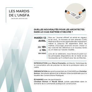 Mardis de l’Unsfa – 13.04